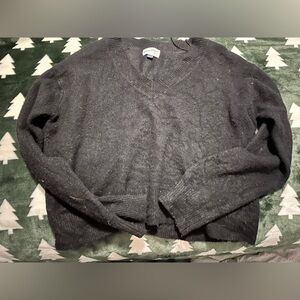 Universal Thread Men's Charcoal V-Neck Sweater